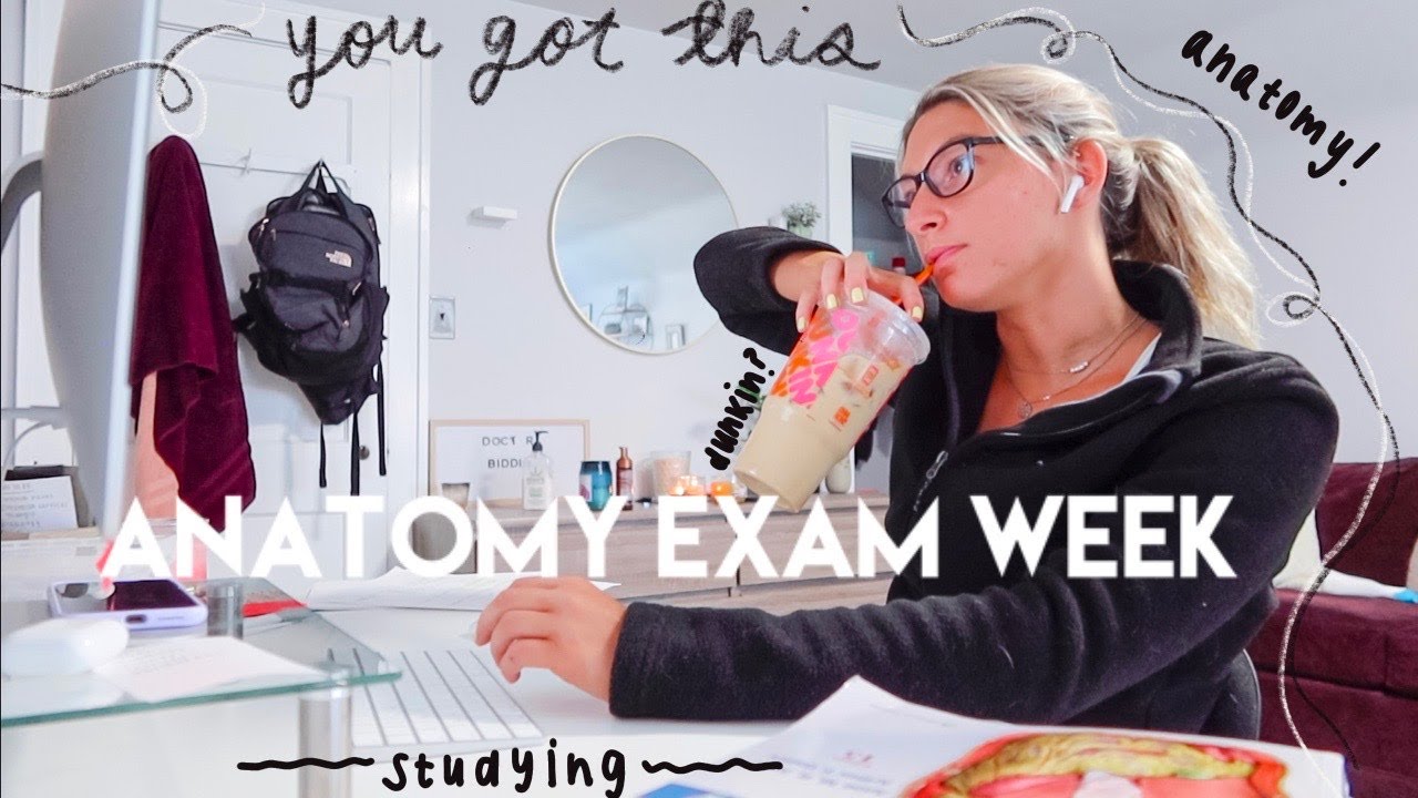 ANATOMY EXAM | grad school vlog, PT school, first physical therapy exam!