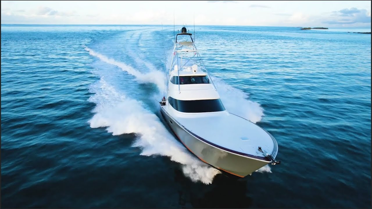 Carl Allen is on his 3rd Viking Yacht!