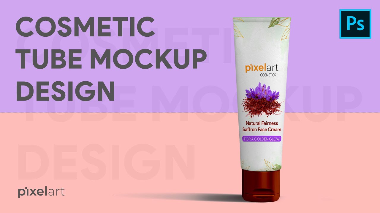 Cosmetic Tube Mockup Design In Photoshop CC 2020
