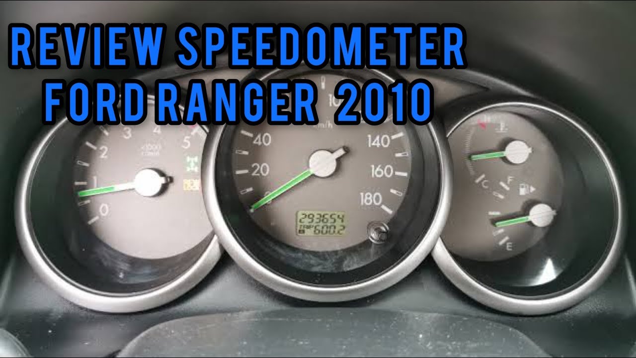 Review Speedometer Ranger #fordranger #spedometer #rangerraptor #forsale