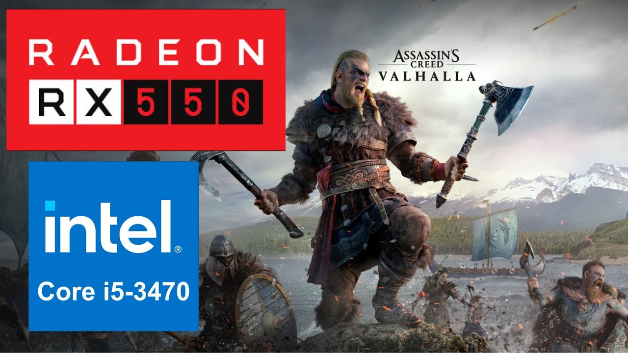 Assassin's Creed Valhalla RX550 i53470