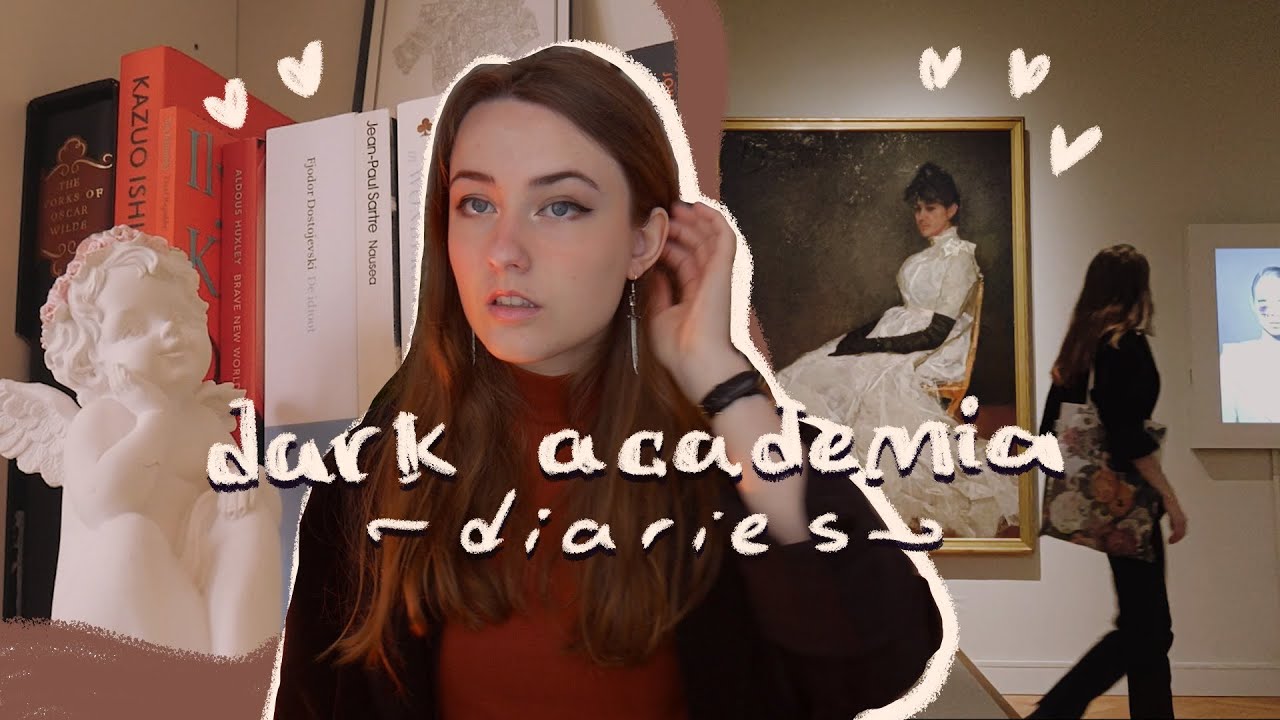 a life reset, museum trip & bookshelf reorganisation. dark academia diaries pt 1