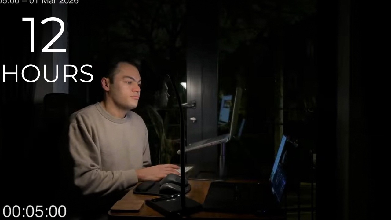 12-Hour LIVE Study With Me 🎓 | Cozy UK Ambience | Custom Pomodoro Timer | Deep Work Mode
