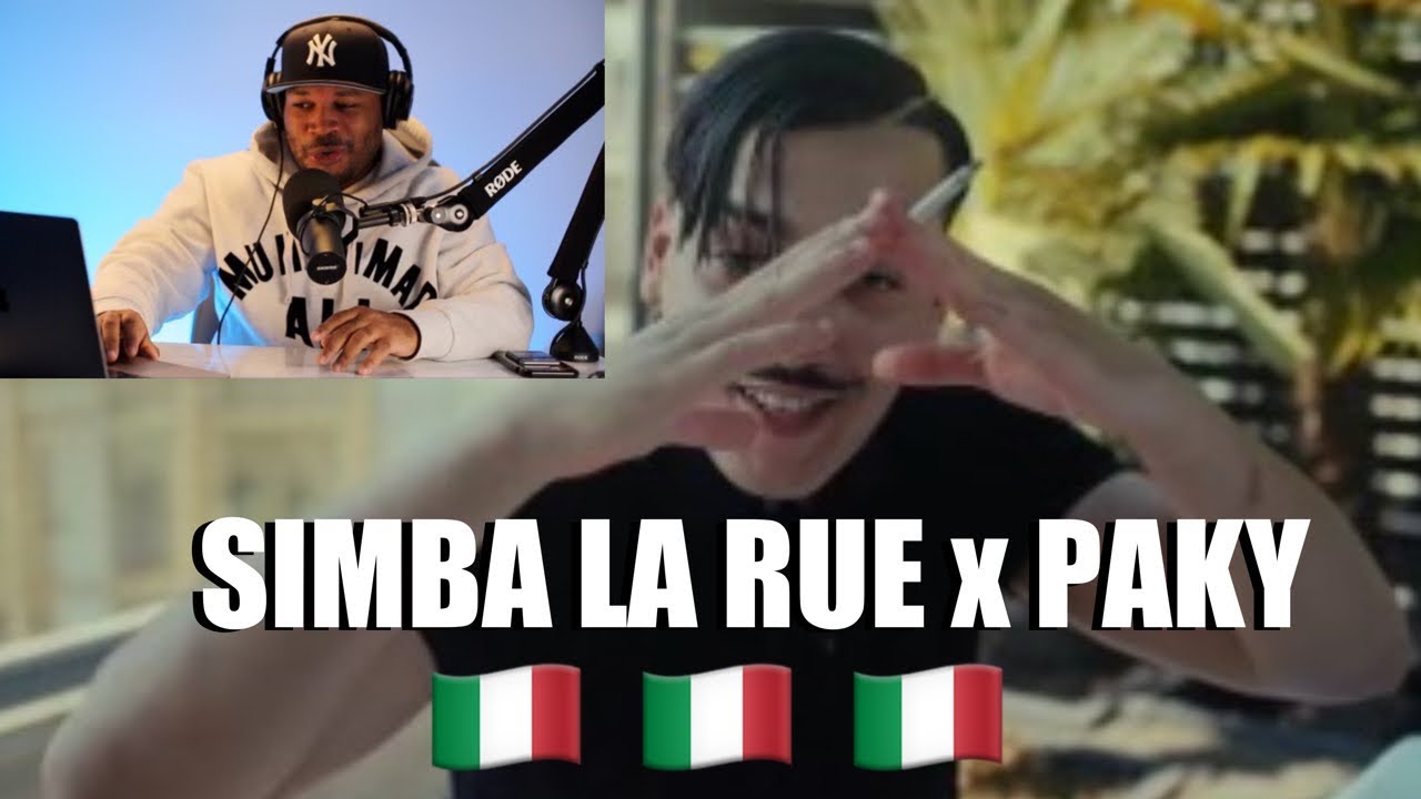 AMERICAN FIRST TIME REACTING  🇮🇹| Simba La Rue - LEVANTE (feat. Paky) [Official Video]