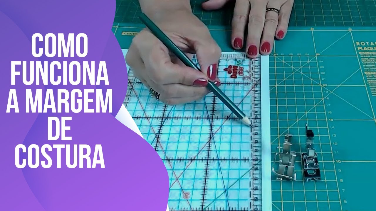 Como Funciona a Margem de Costura | Patchwork Sem Segredos | Ana Cosentino