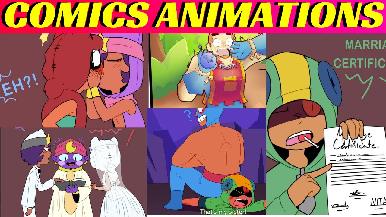 BRAWL STARS HQ COMICS   MULTIVERSO  E OUTROS BRAWLERS  SHIP    ANIMATION   #11