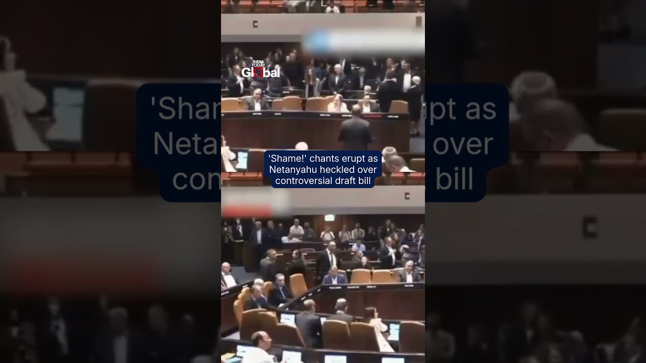 Israeli Knesset Chants Shame & Leave While Debating Bill Saving Haredi Jews From Conscription