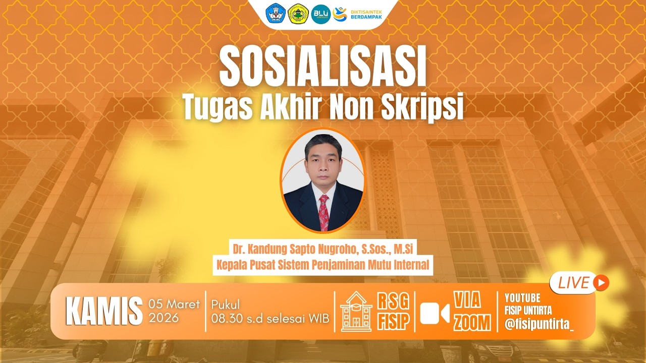 Sosialisasi Tugas Akhir Non Skripsi