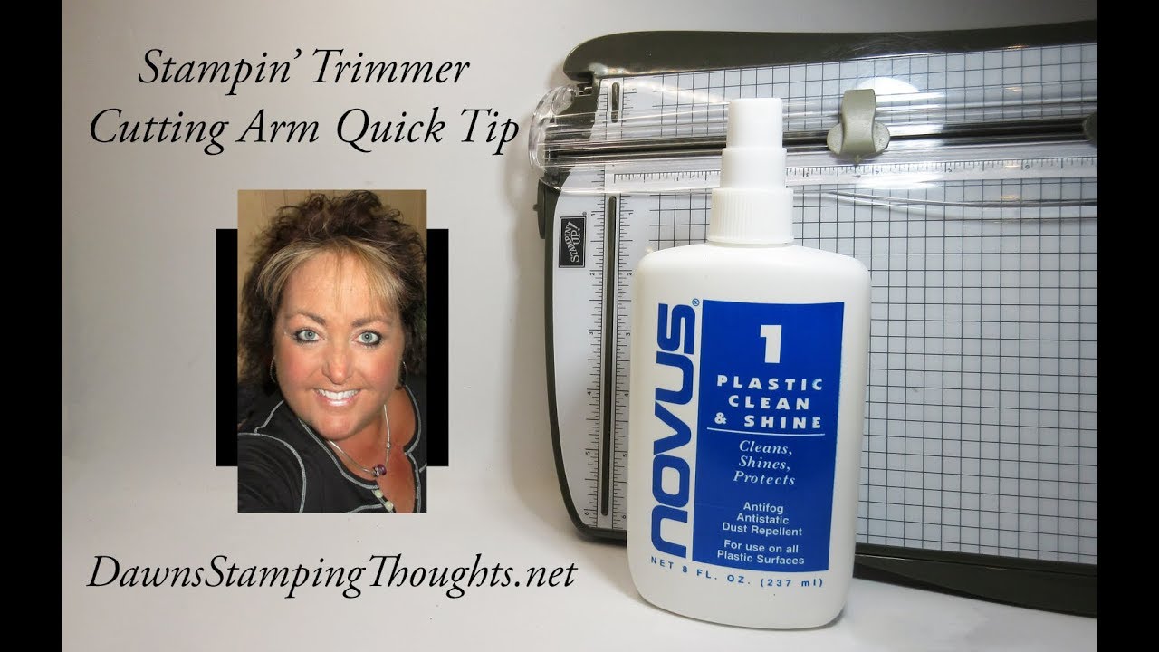 Stampin' Trimmer ~ Cutting Arm Quick Tip