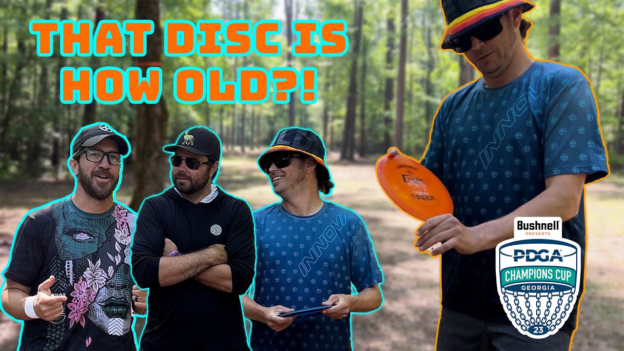 Gregg Barsby's Discs are HOW OLD?! Best Shot Triples at the PDGA Champions Cup