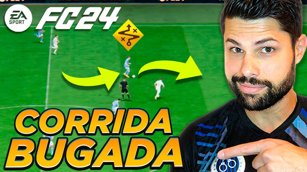 A corrida mais bugada do EA FC