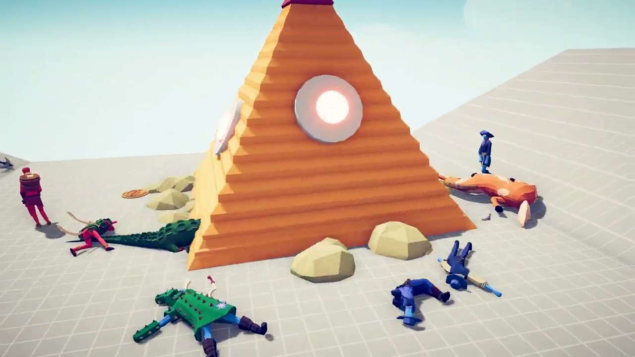 EGYPT FACTION vs  EVERY FACTION - Without Sun Chariot | TABS - Totally Accurate Battle Simulator