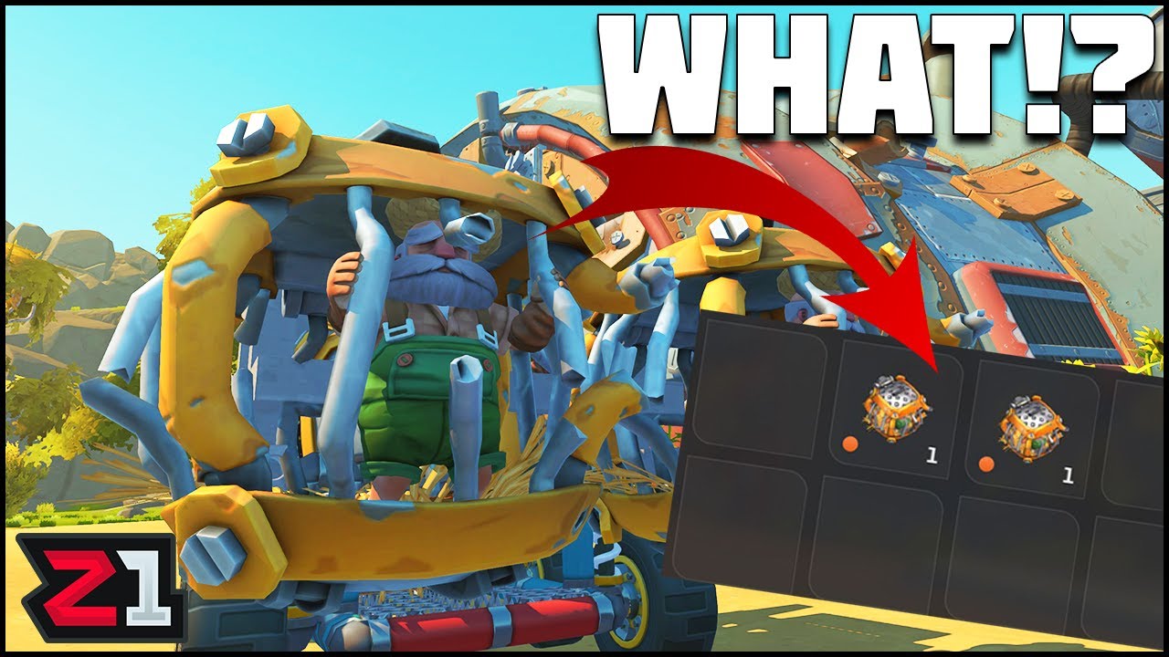 Caged Farmer in Inventory?! Spud Gatler UNLOCKED ! Scrap Mechanic Survival Ep 18 | Z1 Gaming