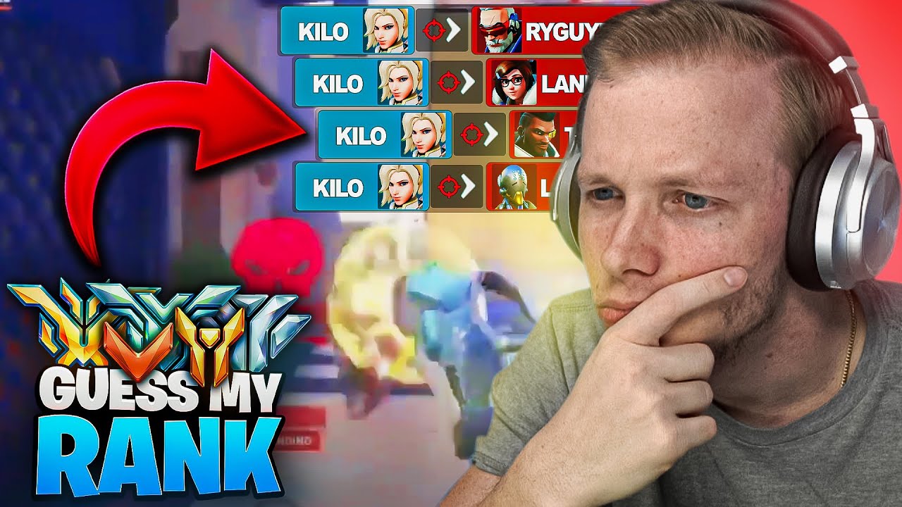 Jay3 Guesses Overwatch 2 Ranks! (Guess The Rank #3)