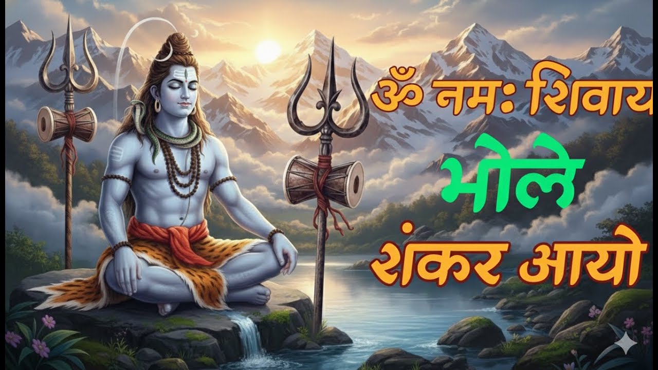ॐ नमः शिवाय, भोले शंकर आयो | Om Namah Shivaya | Shiv Bhajan | New Shiv Ji Bhajan 2026