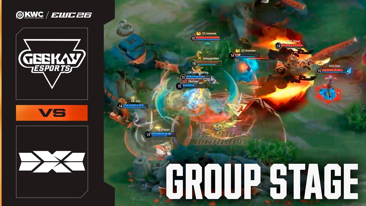 Geekay Esports vs. Deep Cross Gaming | KWC at EWC 26 - Group Stage - Highlights
