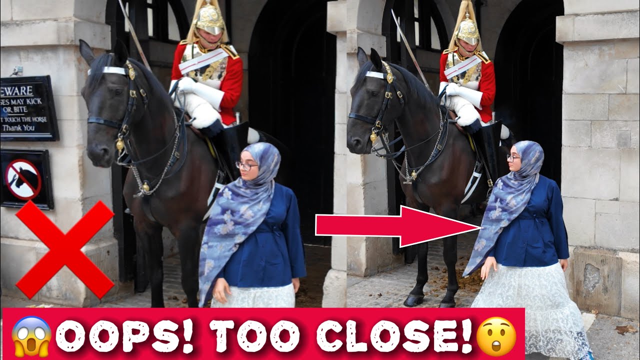 😱INSTANT REGRET After King’s Guard RIPS on IGNORANT Tourist‼️