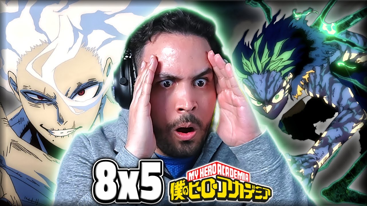 💀🔥¡¡DEKU VS SHIGARAKI!!👊My Hero Academia Temporada 8 Capitulo 5 REACCION Y RESEÑA