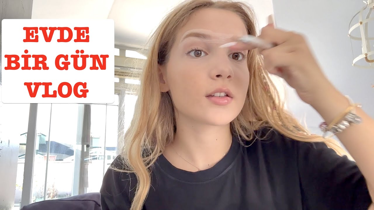Evde Bir Gün Vlog. Oda Temizliği, Bakım, Makyaj. Ecrin Su Çoban