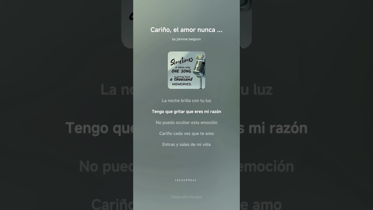 Cariño  el amor nunca se sintió tan bien