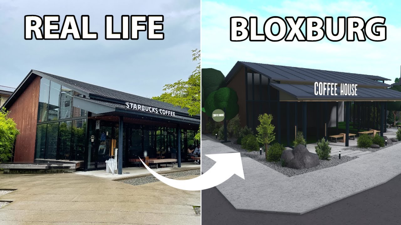 BUILDING A MODERN JAPANESE COFFEE SHOP IN BLOXBURG