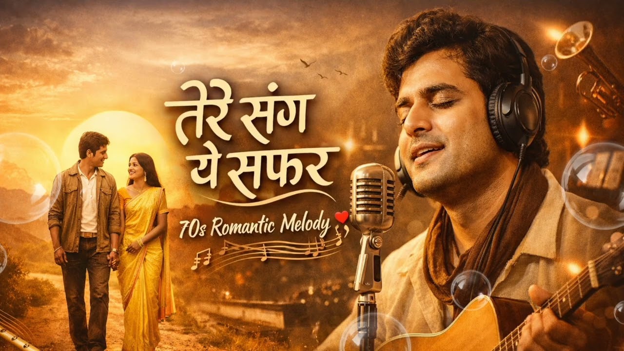 तेरे संग ये सफ़र ❤️ | 70s Romantic Heart Touching Song | Classic Hindi Love Melody 2026