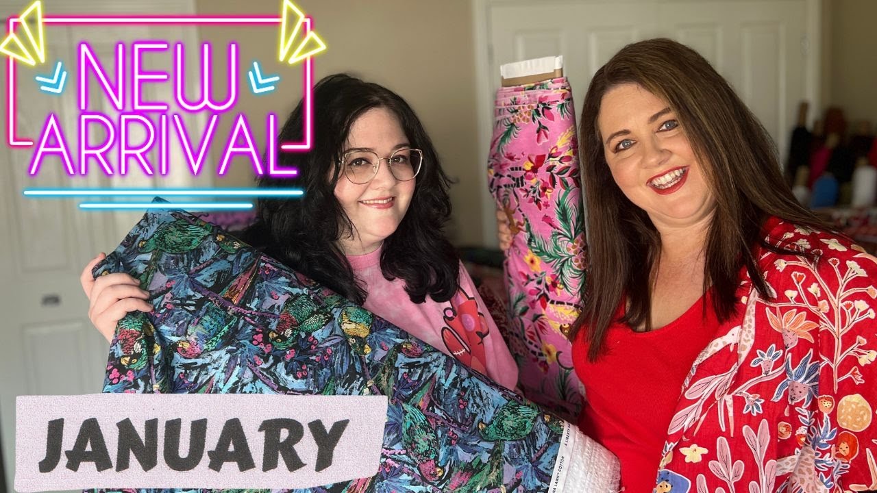 New Year- New Arrivals! Fabric Showcase!