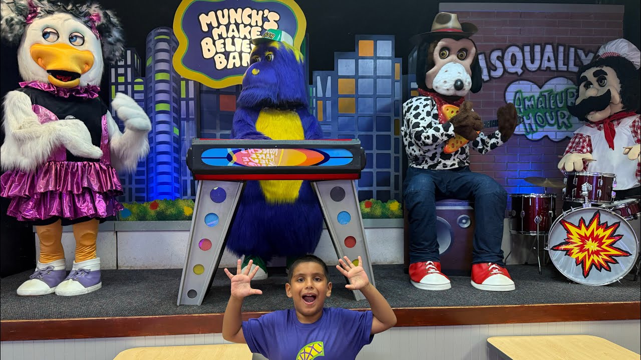 Chuck E. Cheese Northridge, CA – Rare Animatronic Show  #chuckecheese #animatronics #2025 