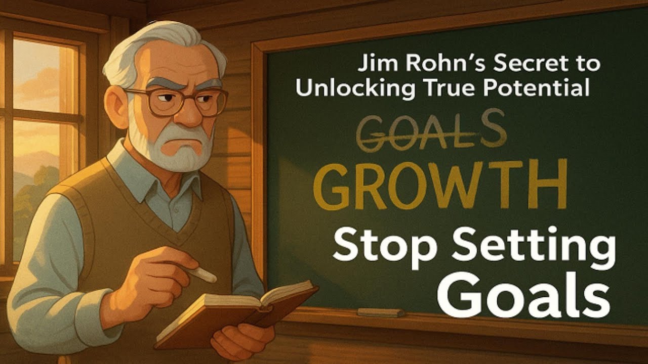 Jim Rohn’s Secret to Unlocking True Potential: Stop Setting Goals