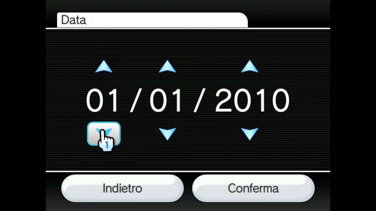 menu wii setup italiano + aggiornamento (HD 4:3)