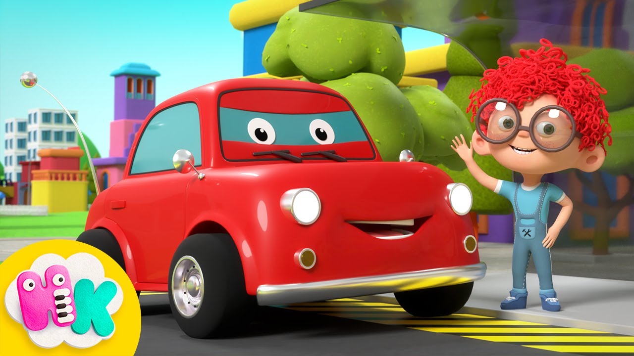 Ik ben een auto, kijk mij gaan!🚗 Auto liedjes | Autos kinderfilmpjes | HeyKids
