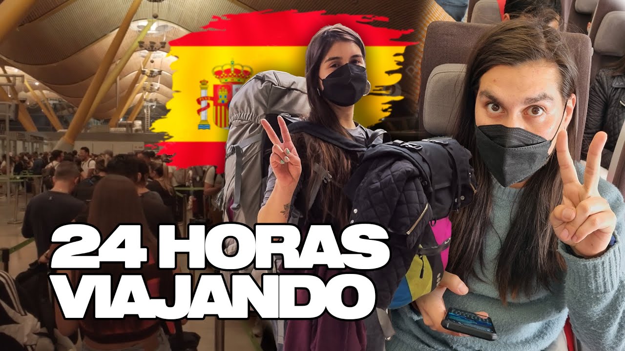 De Chile a Europa 🇪🇸✈️ | Nuestro primer día en Madrid y Barcelona | Que No Pare El Viaje