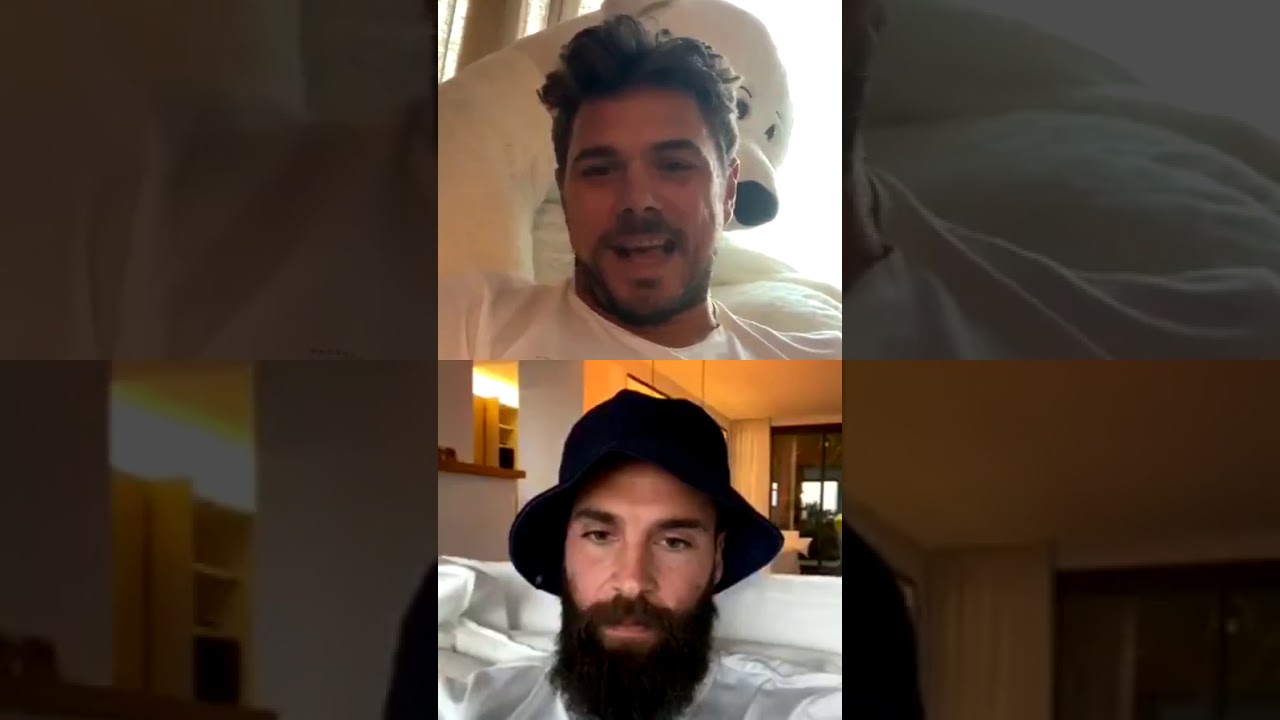 Stan Wawrinka and Benoit Paire speak on 