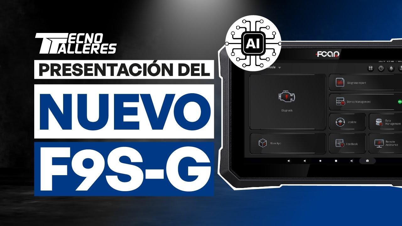 Presentación del nuevo ESCANER F9S-G Diagnosticando un un camión Freightliner I TECNOTALLERES