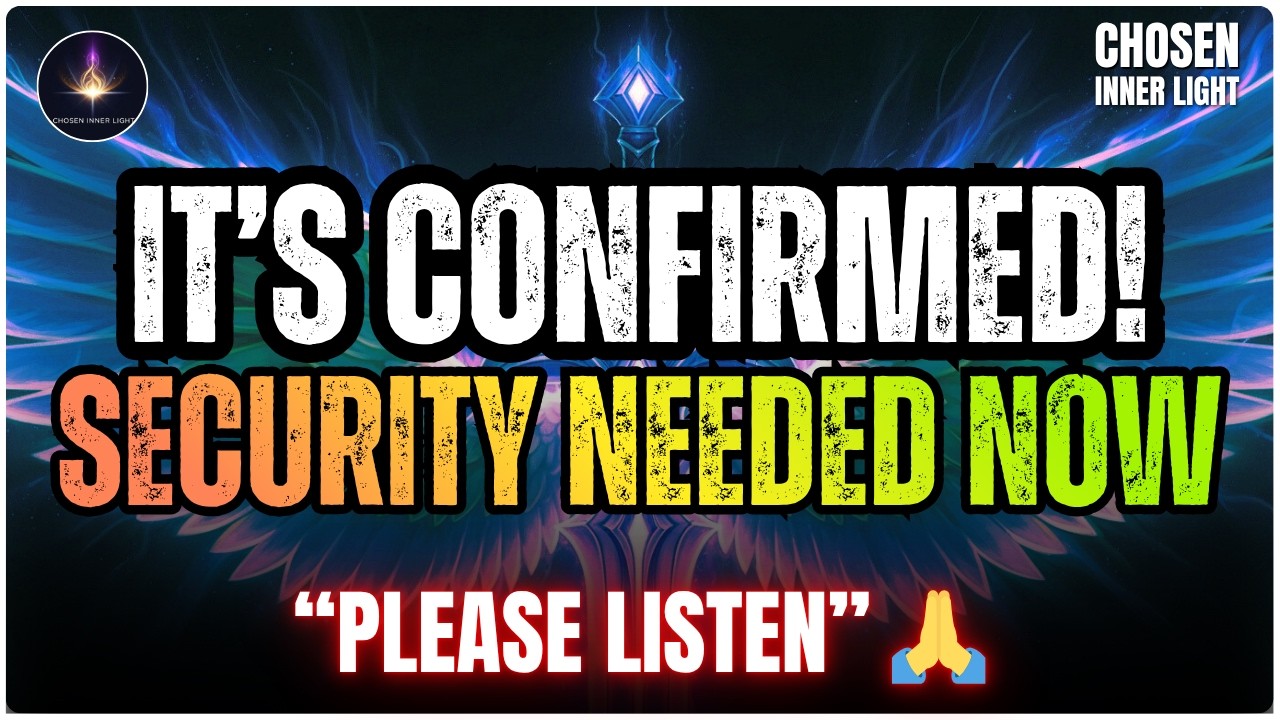 Chosen One: A High Being Security is Coming.. Because You Are About To Do Something REALLY Important