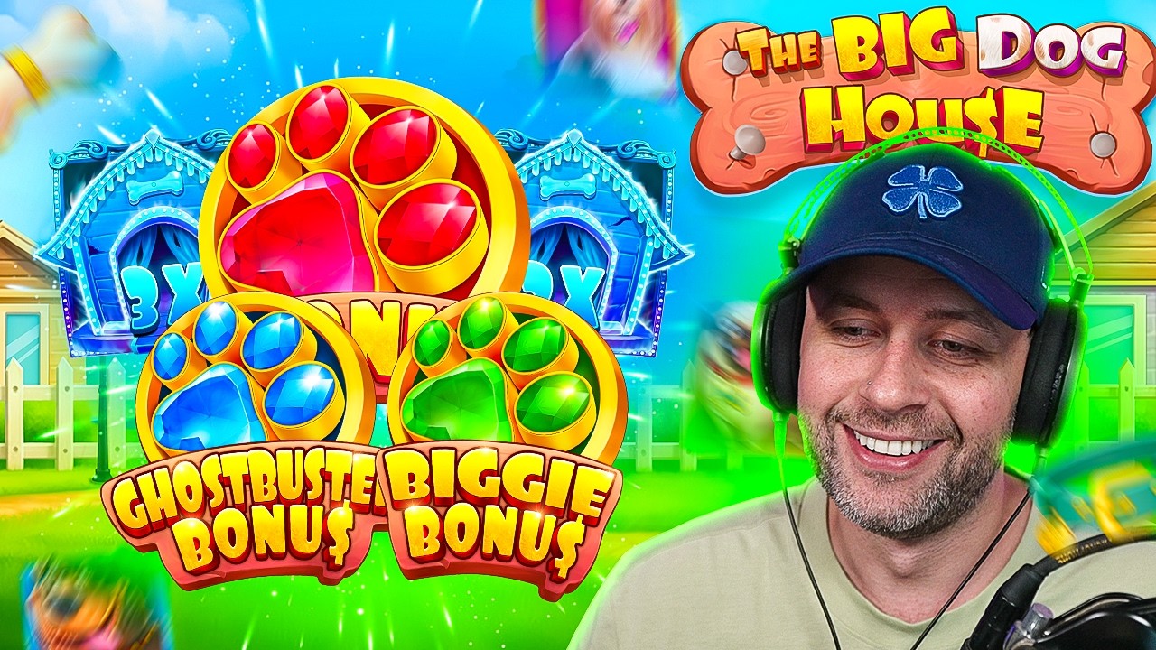 WE GOT a TON OF SUPER BONUSES on THE MOST SCRIPTED DOG HOUSE GAME YET!!