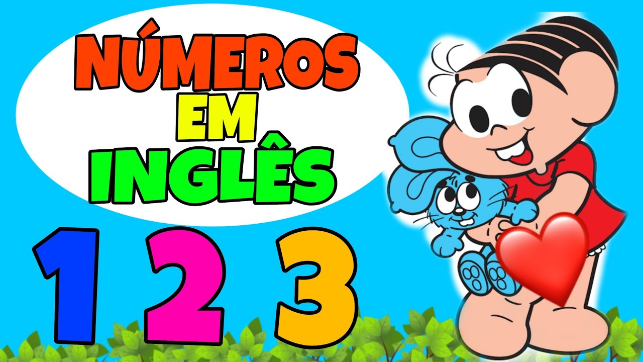 N&uacute;meros em ingl&ecirc;s/0 &agrave; 10 Educa&ccedil;&atilde;o Infantil/Numbers in English