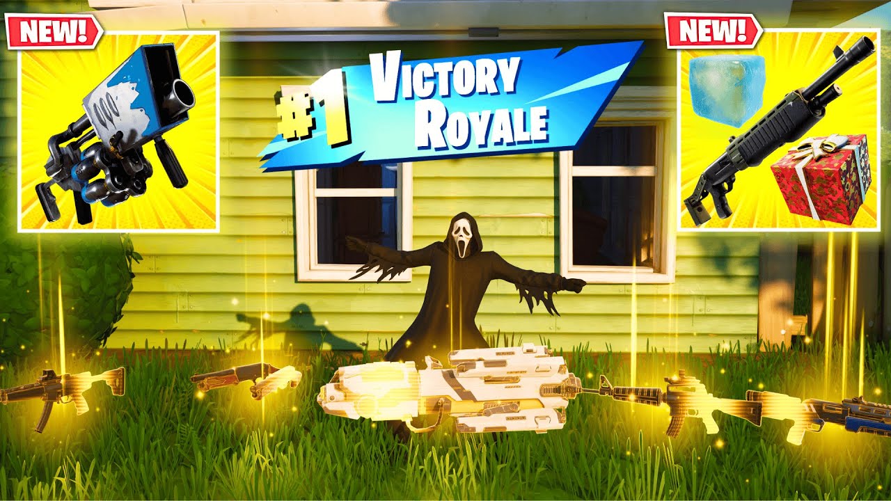 GHOST FACE vs NEW MYTHIC'S CHALLENGE (NEW!! Fortnite Chapter 7 Season 1)