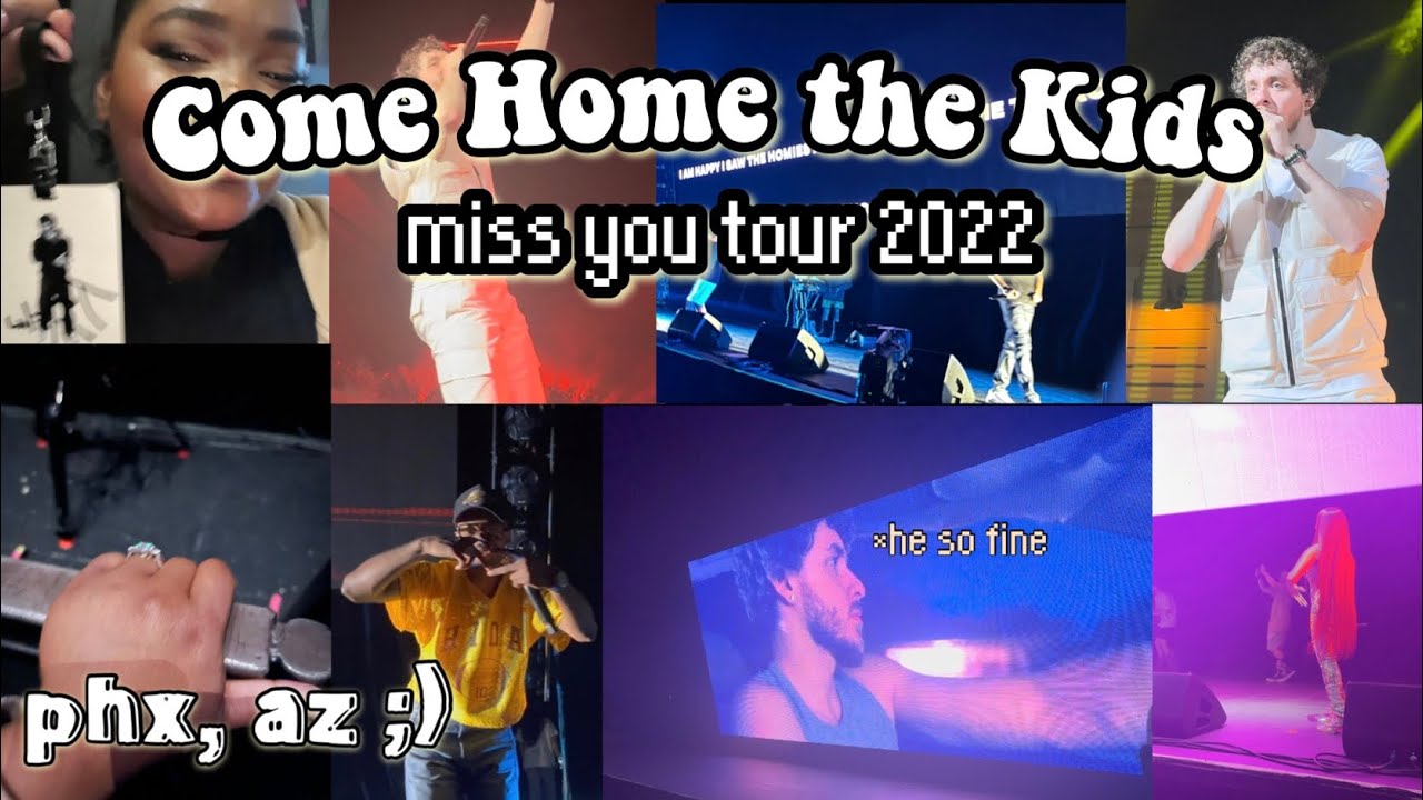 Jack Harlow Concert Vlog :) | Come Home the Kids Miss You Tour (FRONT ROW!!!) PHX, AZ