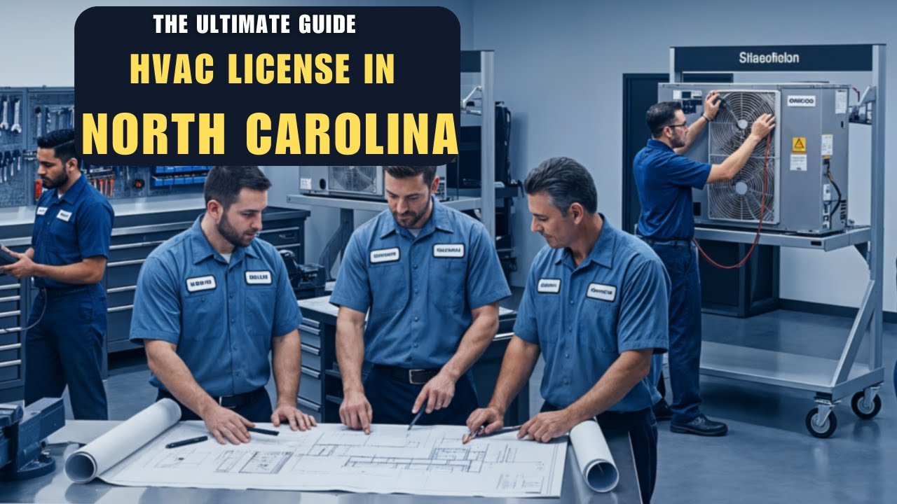 How to Get an HVAC Contractor License in North Carolina for your Business