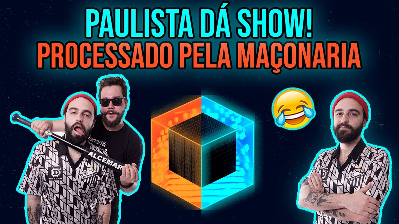 Show do Paulista! Processado pela Maçonaria 😂 Podcast Caixa Preta