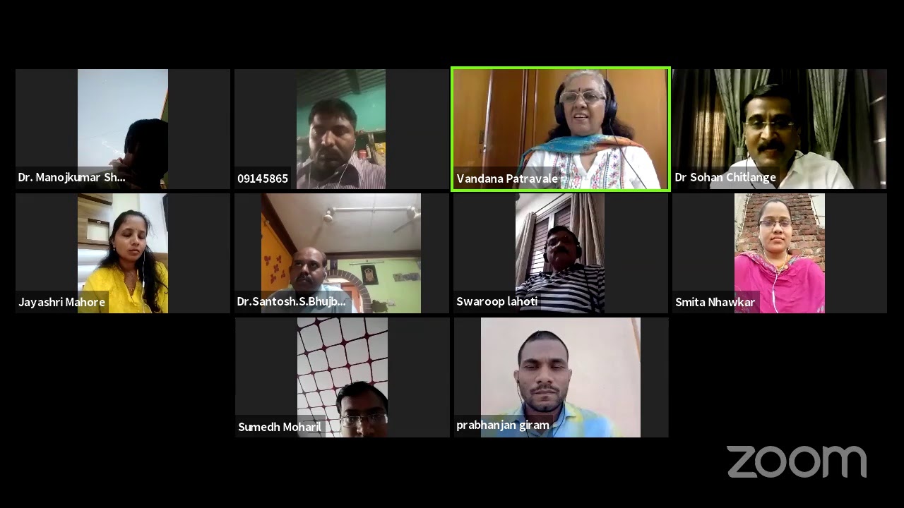Webinar on Research : Planning and execution by Dr. Vandana Patravale
