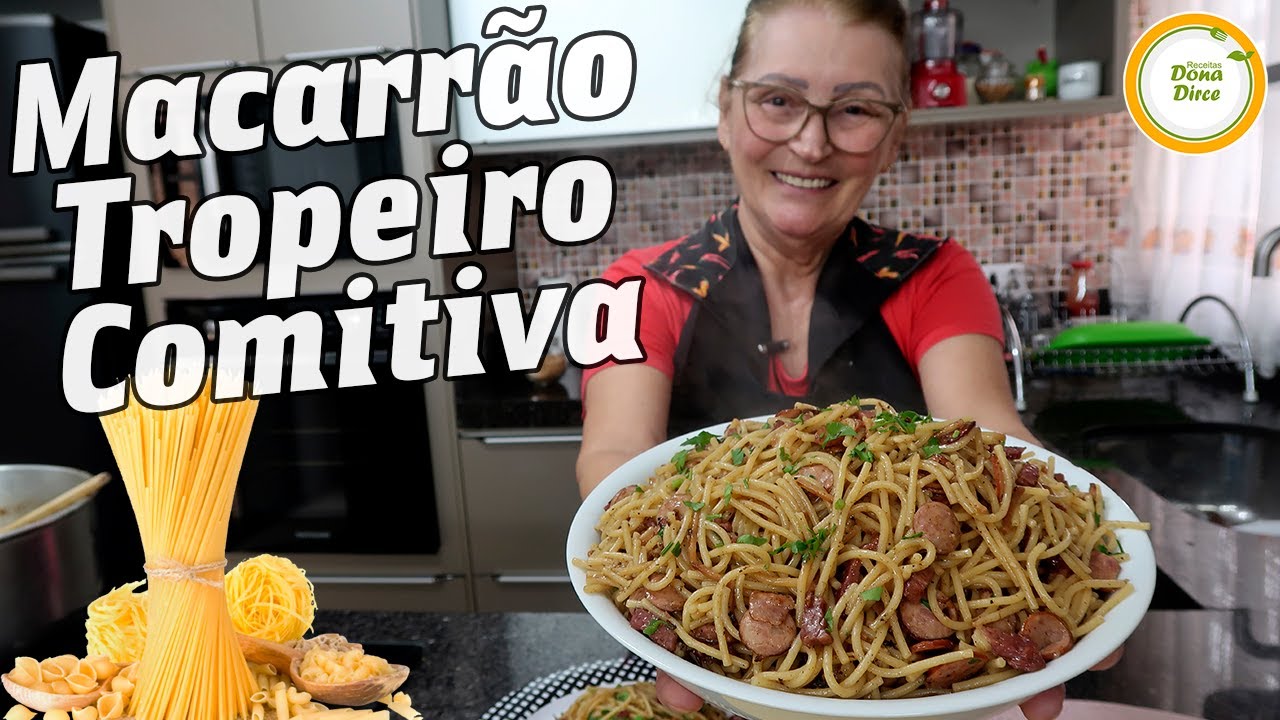 A COMIDA DO PANTANAL NA SUA MESA | MACARRÃO TROPEIRO | MACARRÃO COMITIVA | MACARRÃO PANTANAL #847