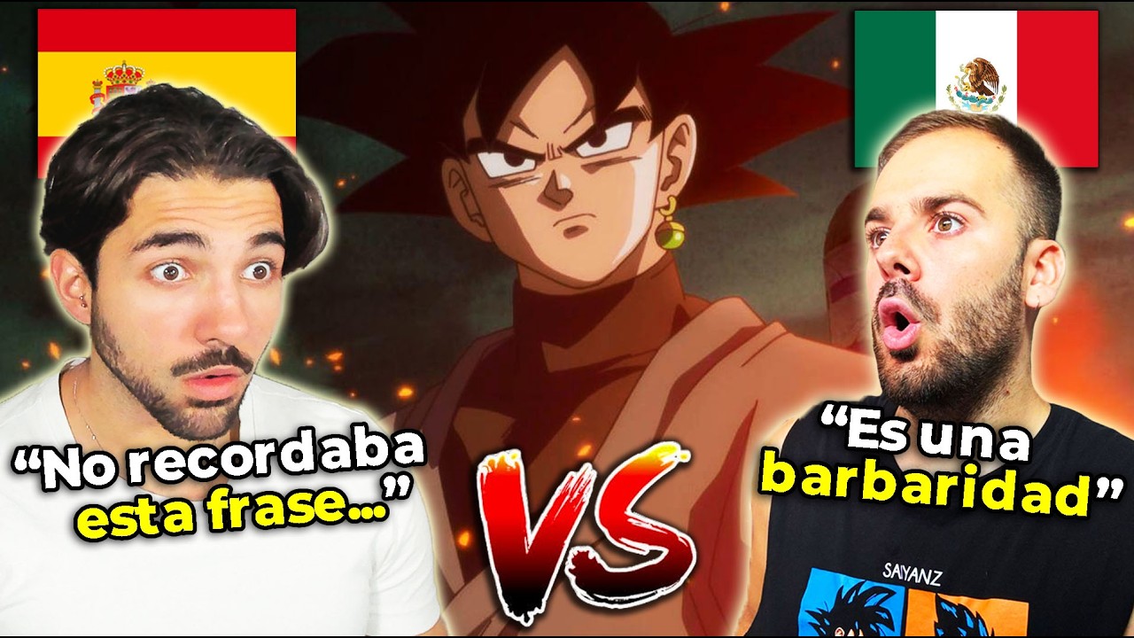 🇪🇸 2 ESPAÑOLES REACCIONAN AL DOBLAJE LATINO VS ESPAÑOL 🇲🇽 DE BLACK SE REVELA *muy top* - NoMeDuchoGT