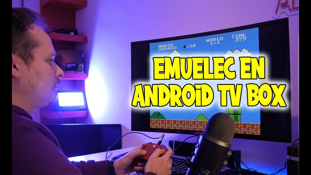 🔥 OSTARK OT+ 4K 🎮 CÓMO CONVERTIR UN ANDROID TV BOX EN UNA CONSOLA de EMULACION RETRO con EMUELEC
