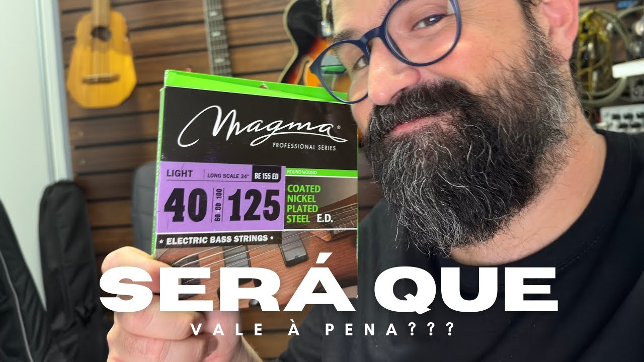 Magma Coated Nickel Plated Steel - Será que soa bem???