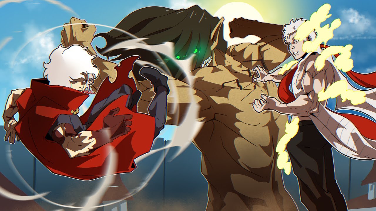 Eren vs My Hero Academia is NOT FAIR...(Animated Crossover)