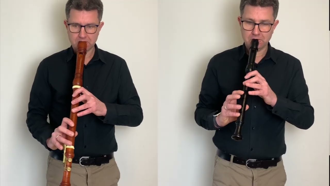 Bach: Violin Concerto in A Minor, 3rd Mvt. for Recorders