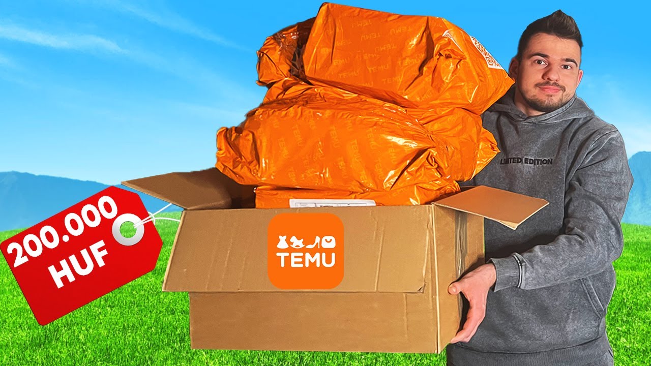 Rengeteg ÉRDEKES Termék Temuról!