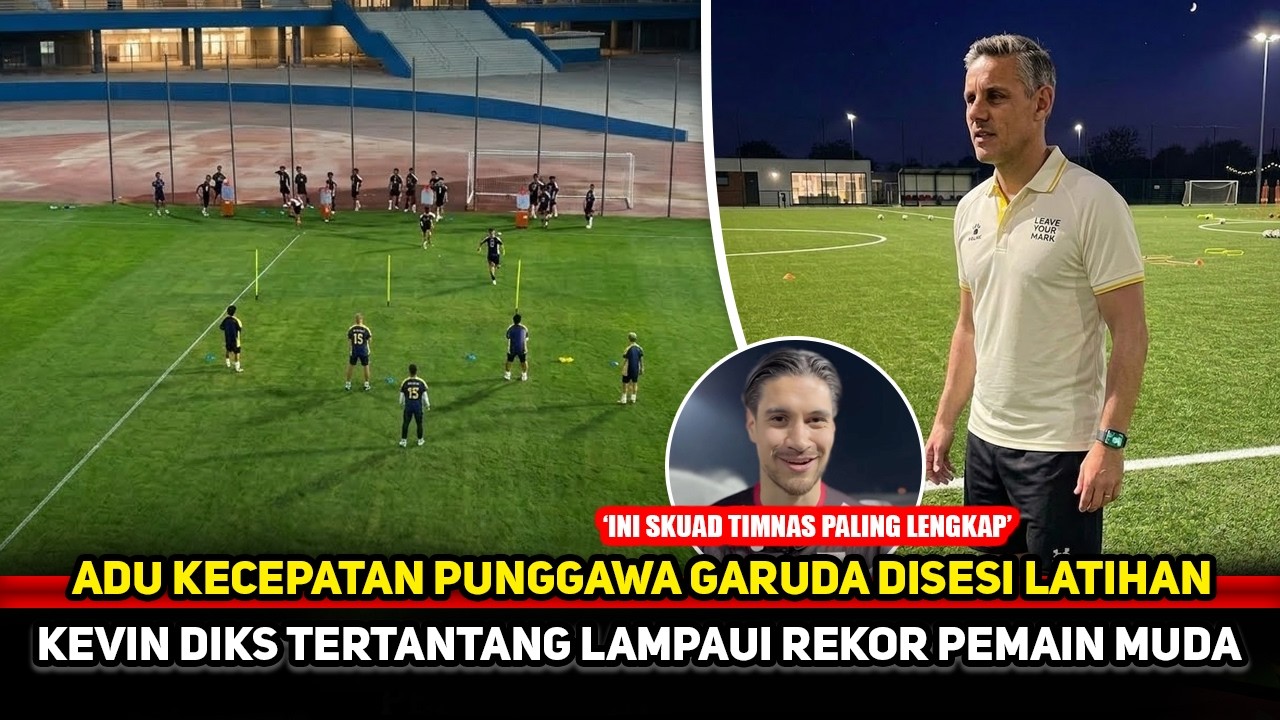SELEKSI ALA JOHN HERDMAN SADIS! Kevin Diks sampai tak sabar begini~Pemain tercepat Timnas disorot